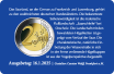 2-Euro Gedenkmünze 2025 - Saarland