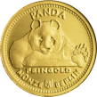 Gold Panda Feingoldprägung 2019