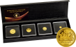 Gold Quadriga Set AU 999,9