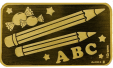 Coin Card - Zur Einschulung 1g 999,9 Feingold - Goldbarren zur Einschulung 999,9