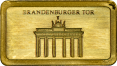 Goldbarren Brandenburger Tor 0,5 g