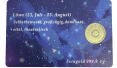 Sternzeichen-Coin Card mit 1 g Feingold – Löwe
