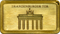 Goldbarren Brandenburger Tor 0,5 g