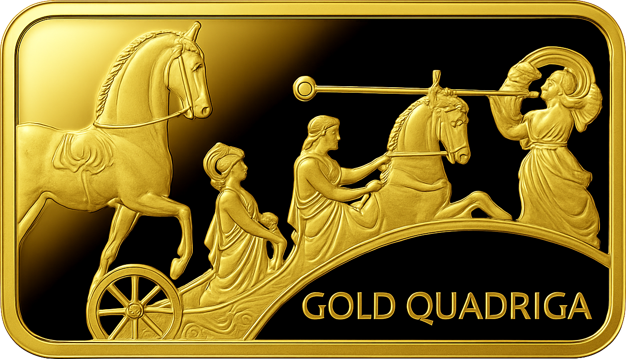 Gold Quadriga 2 g Barren 2025