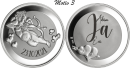 Hochzeitsmedaille 