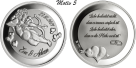 Hochzeitsmedaille 