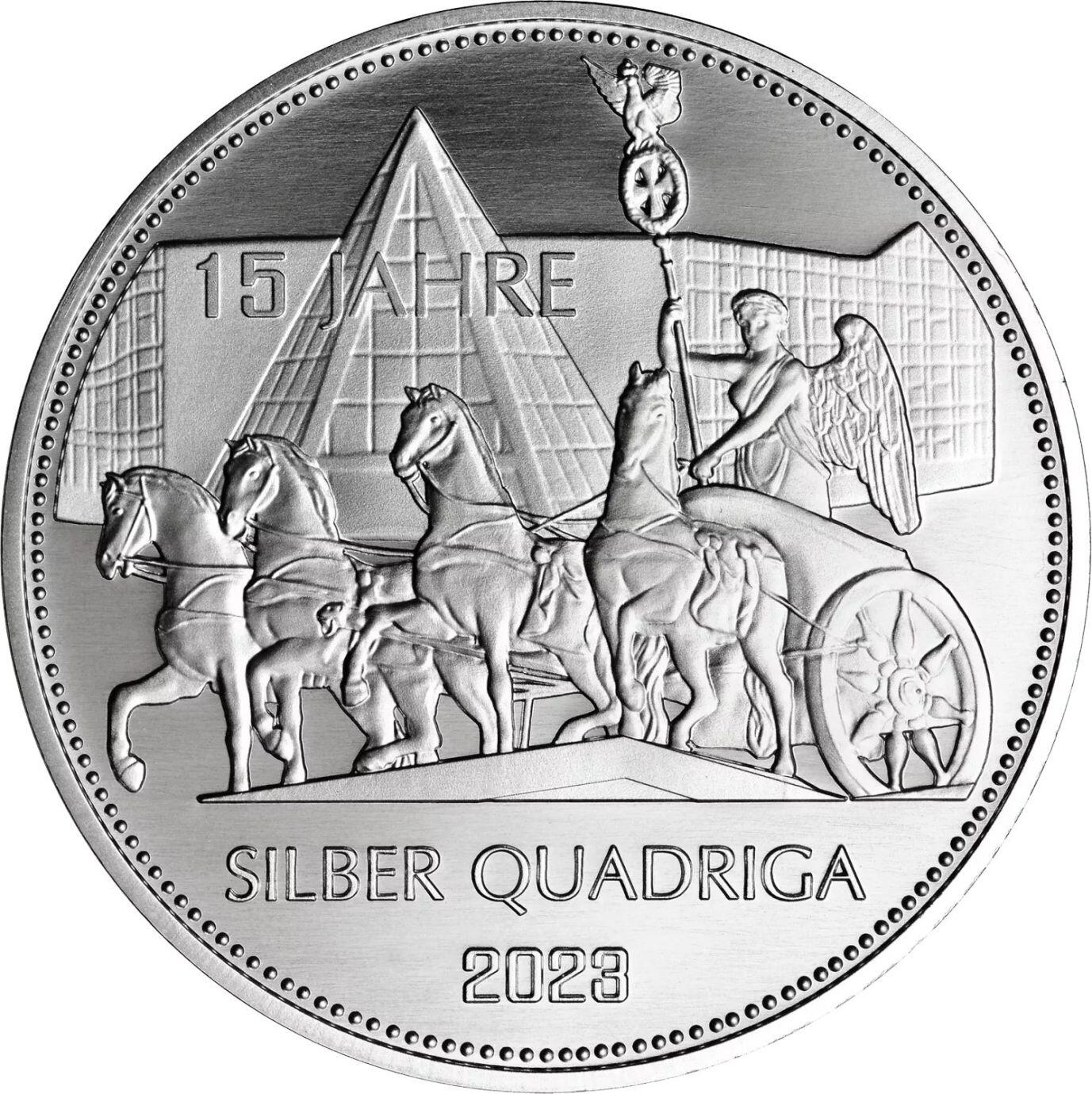 Silber Quadriga 2023 1 Unze