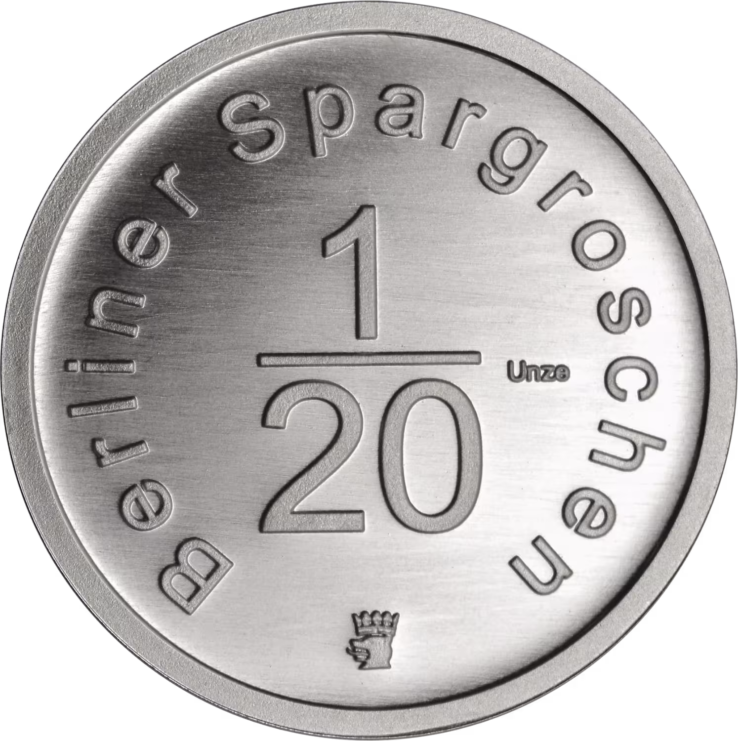 Berliner Spargroschen Ag 1/20 Unze