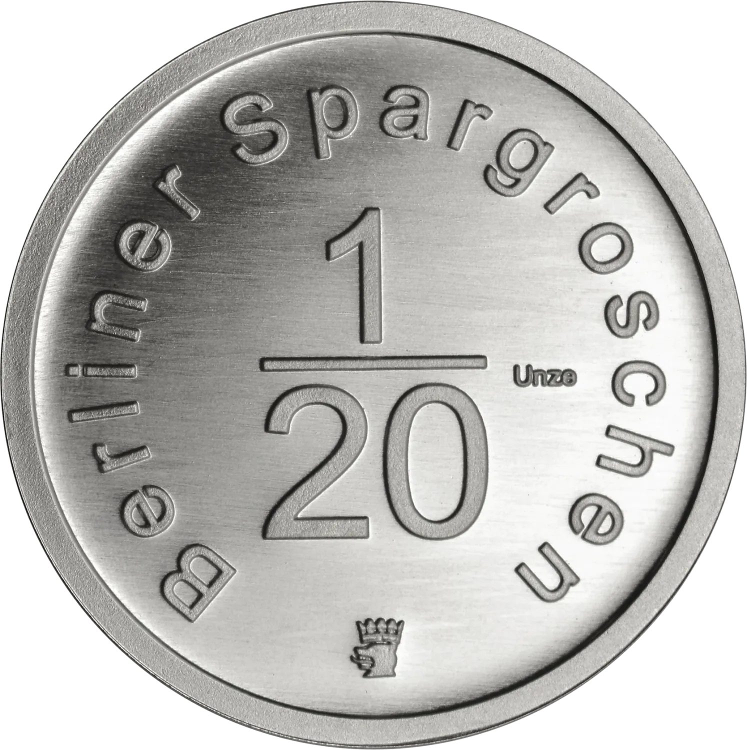 Berliner Spargroschen Ag 1/20 Unze
