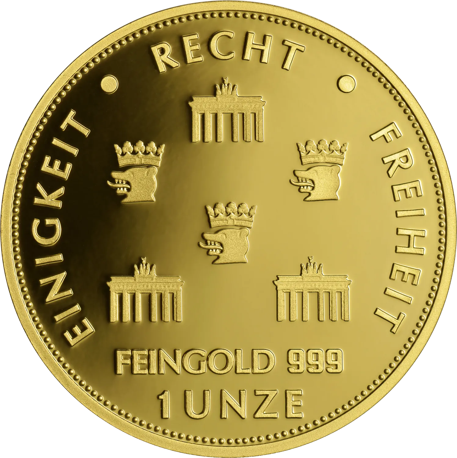 Gold Quadriga 2026 1 Unze