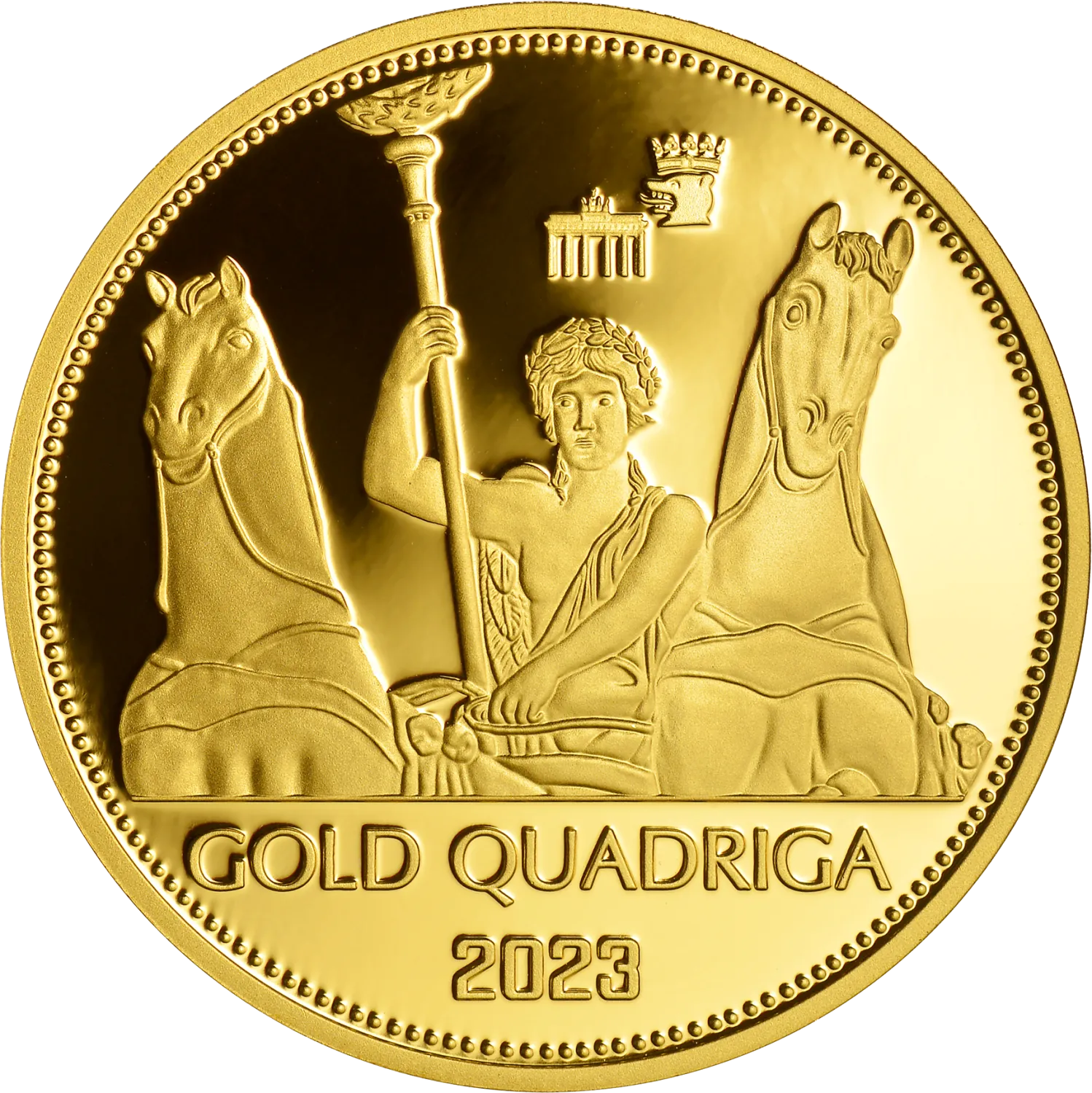 Gold Quadriga 2023 1 Unze