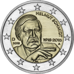 2-Euro-Coin-Card 'Helmut Schmidt '