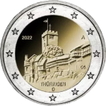 2-Euro-Coin-Card 'Thüringen '