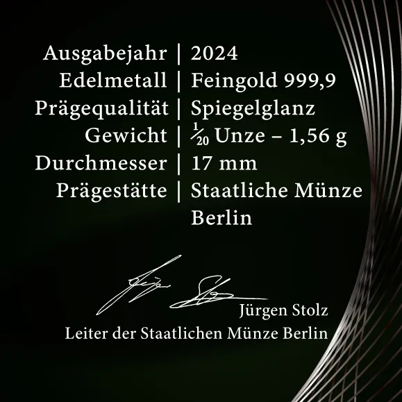 Berliner Spargroschen Ag 1/20 Unze