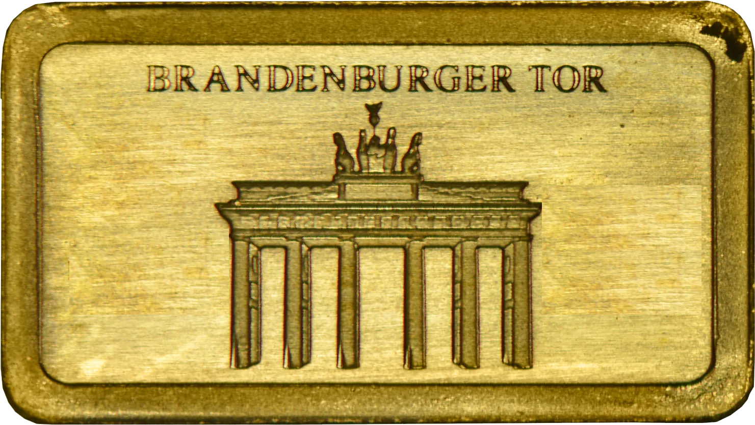 Goldbarren Brandenburger Tor 0,5 g