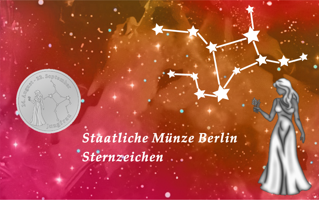 Sternzeichen - Jungfrau- 1/20 Unze 999 Feinsilber