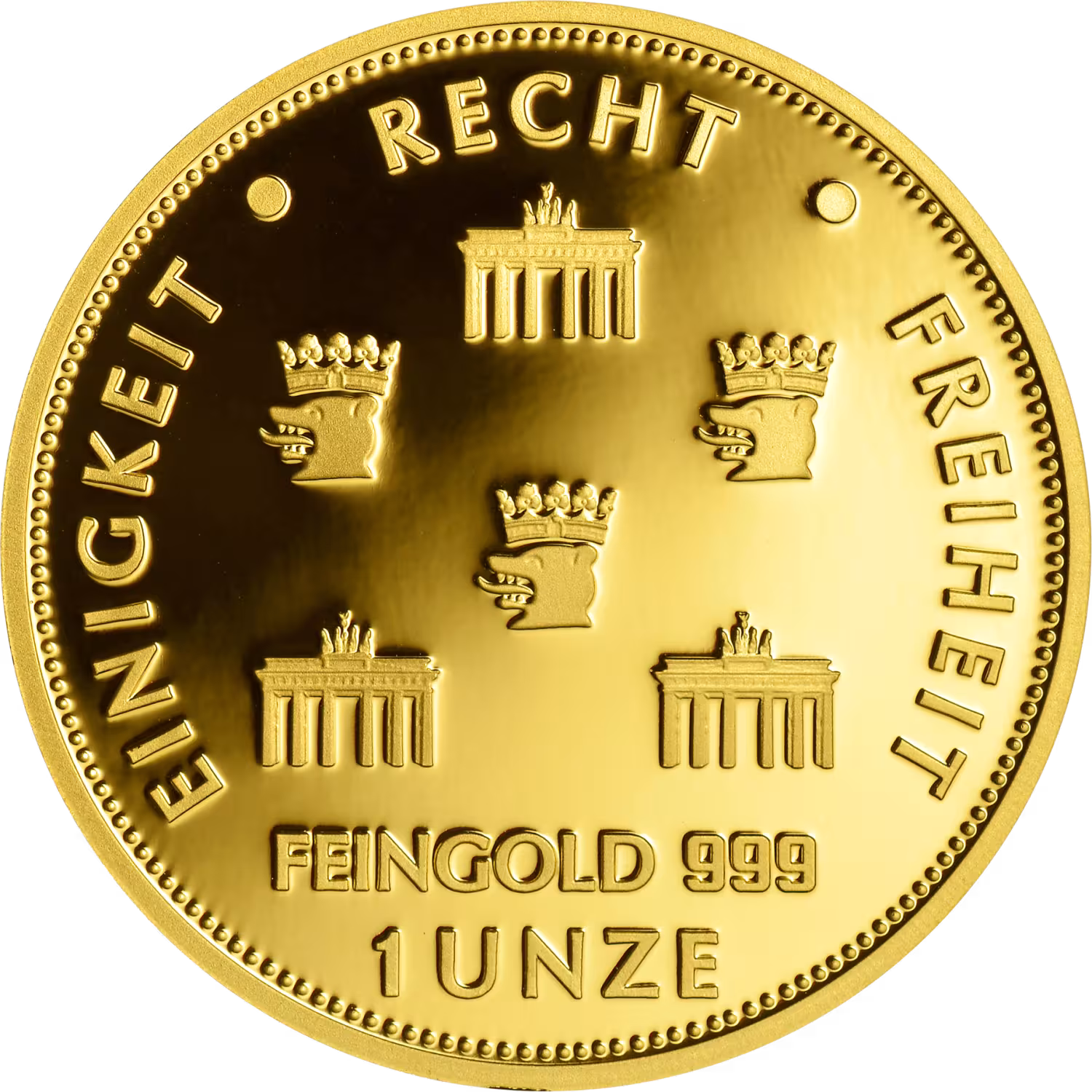 Gold Quadriga 2023 1 Unze