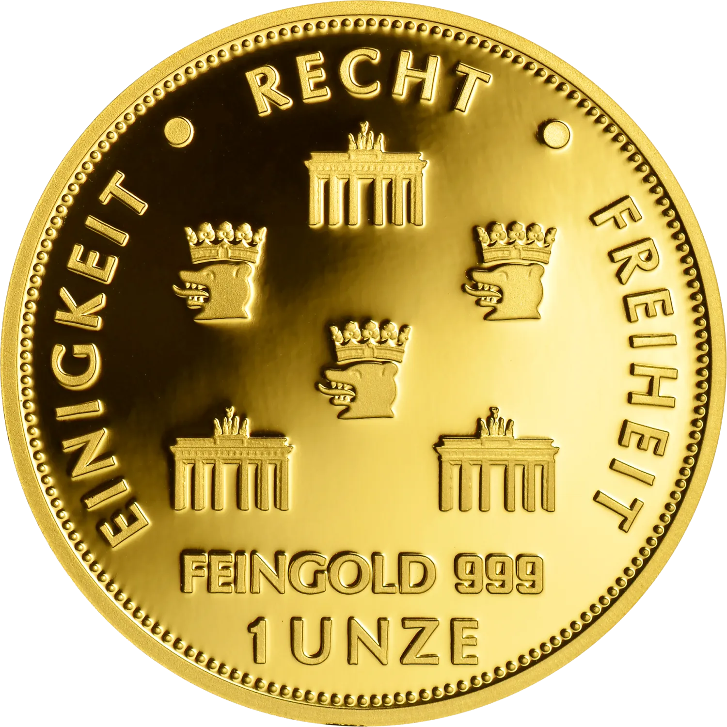 Gold Quadriga 2023 1 Unze