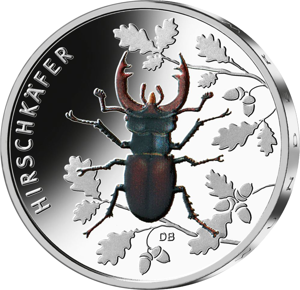 5 Euro Hirschkäfer