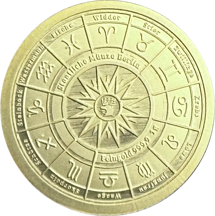Sternzeichen - Sch&uuml;tze- 1/20 Unze 999 Feinsilber