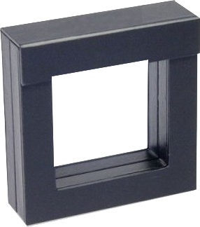 Schau-Rahmen schwarz