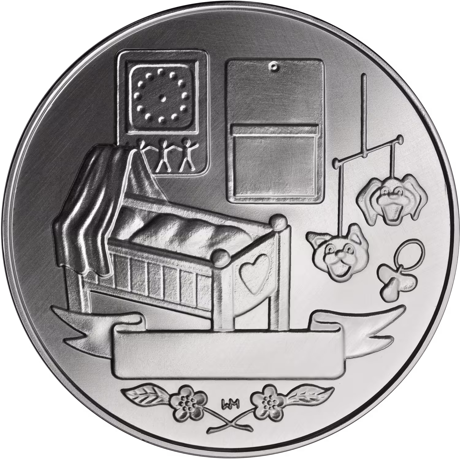 Geschenk zur Geburt "Silber Edition"