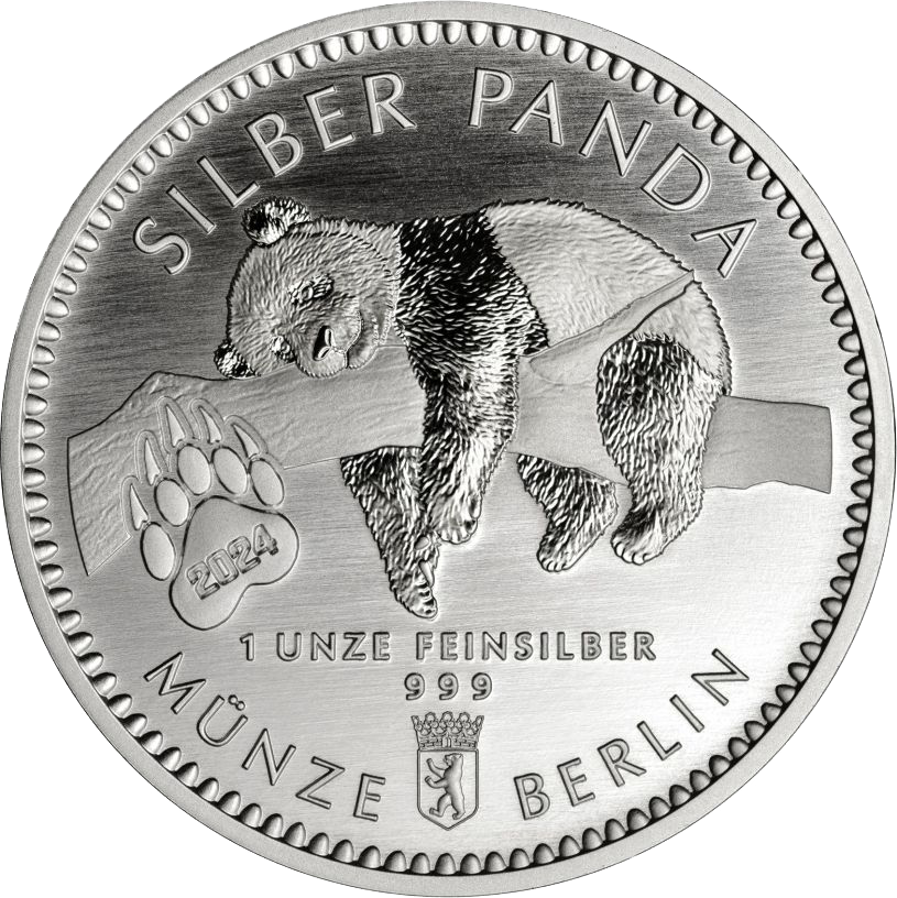 Silber Panda 2024 1 Unze