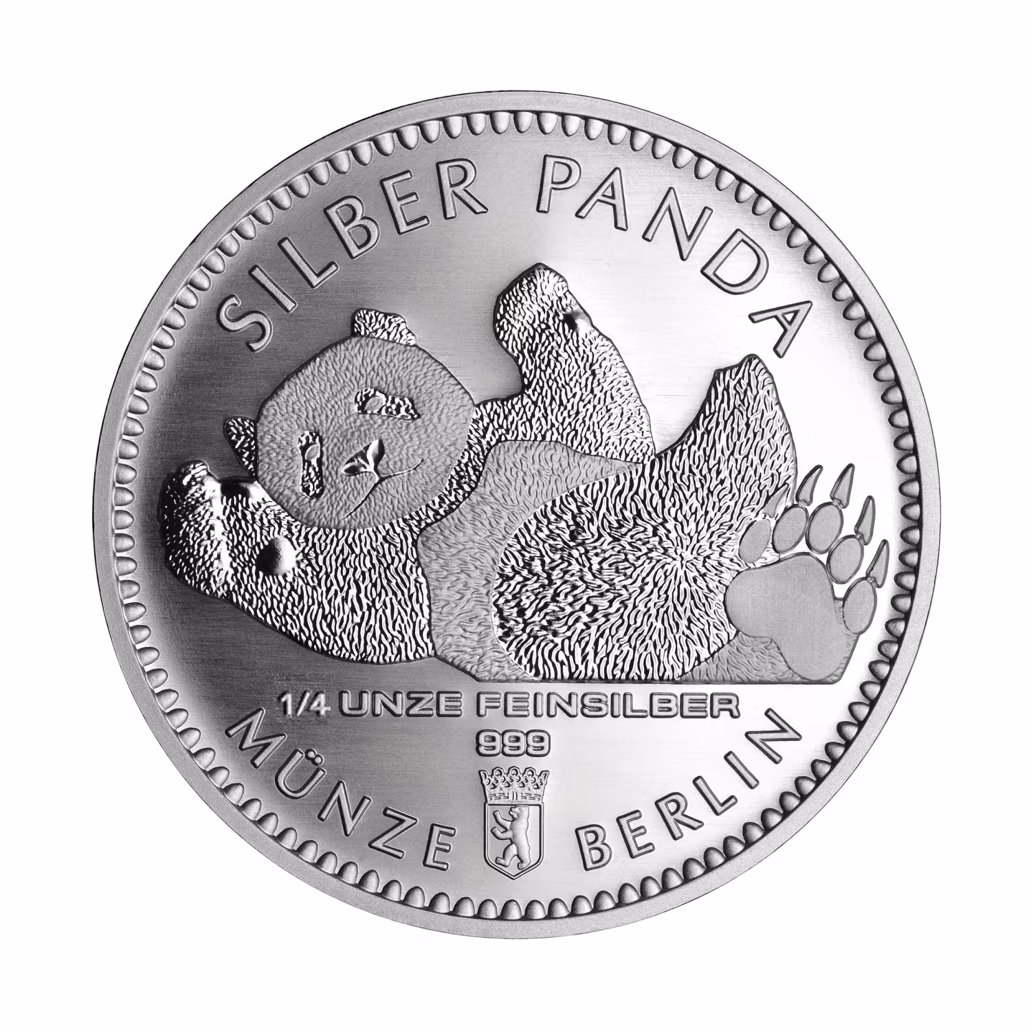 Silber Panda 2021 1/4 Unze