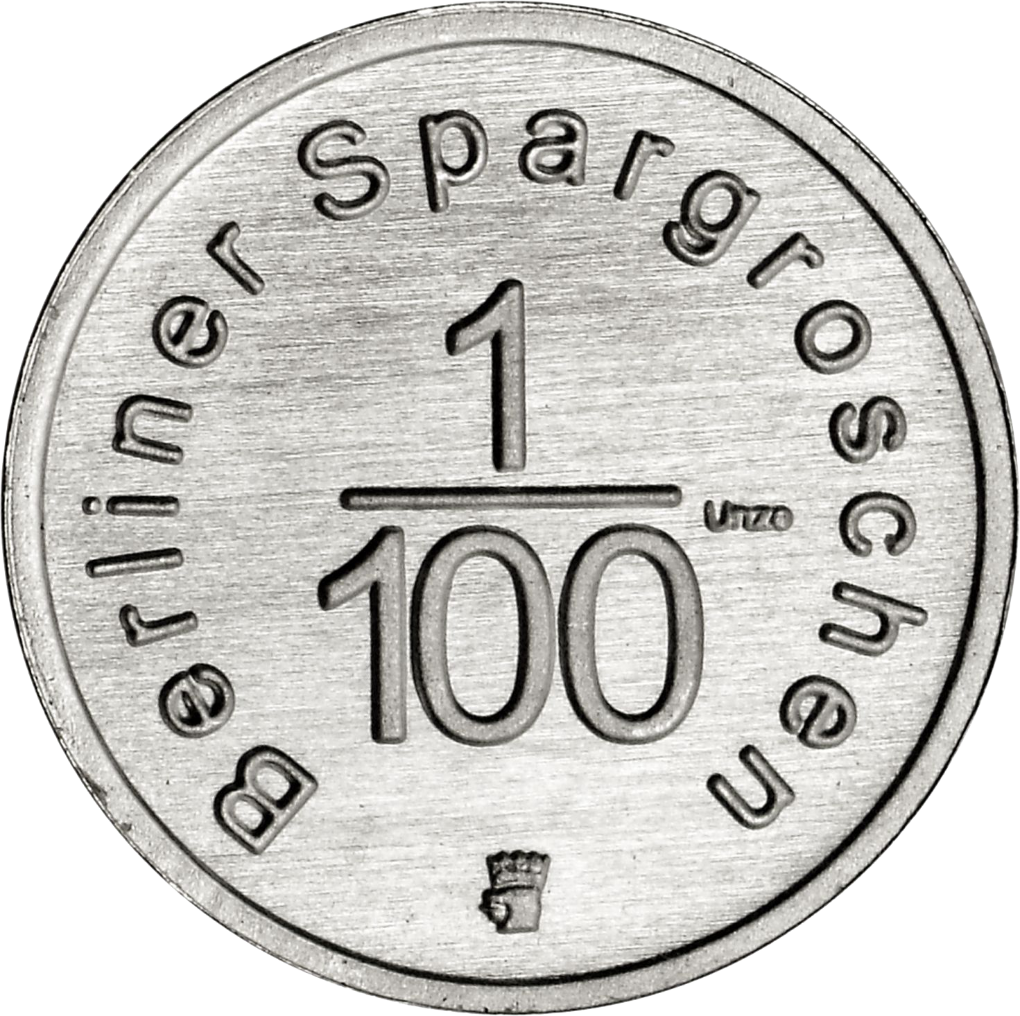 Berliner Spargroschen Ag 1/100 Unze