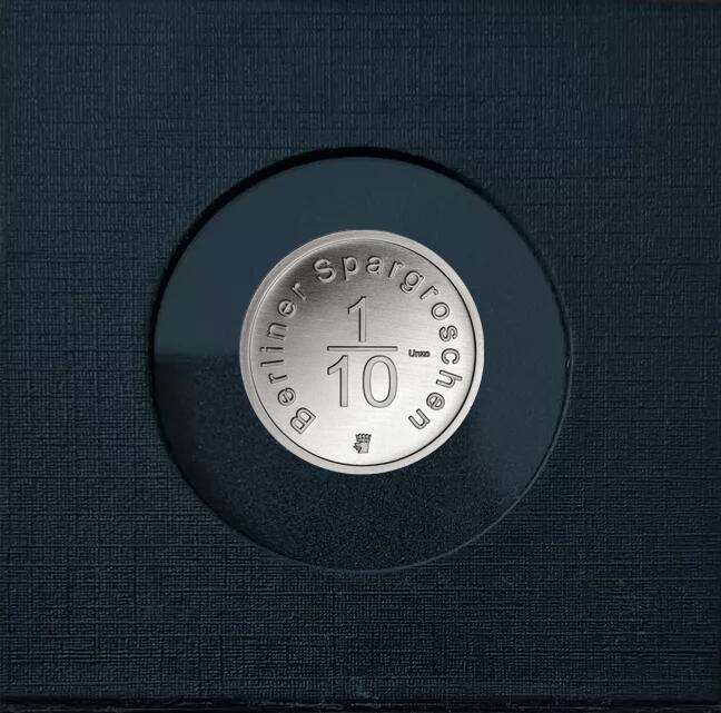 Berliner Spargroschen Ag 1/10 Unze