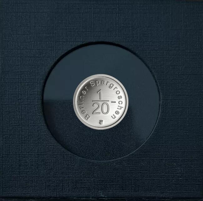 Berliner Spargroschen Ag 1/20 Unze