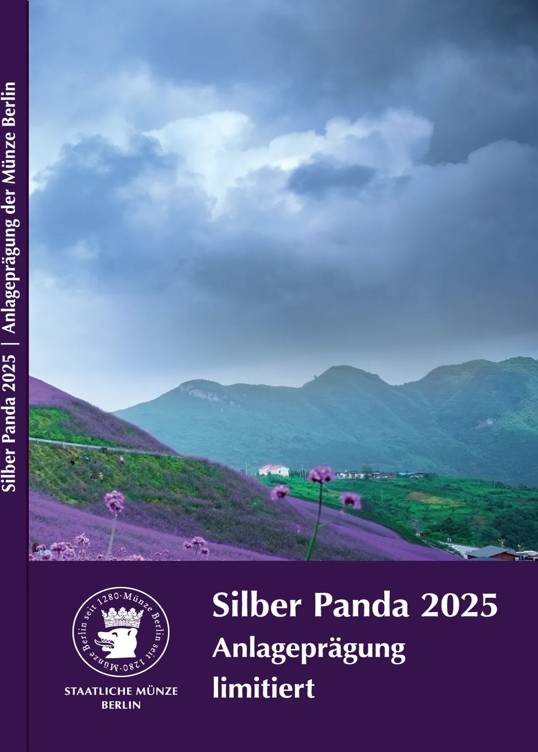 Silber Panda 2025 1/2 Unze