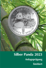 Silber Panda 2022 1/8 Unze