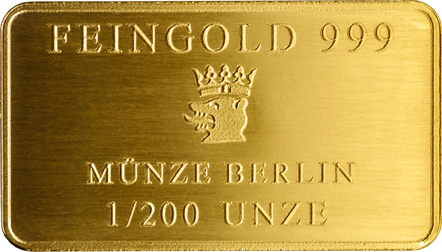 Goldbarren 1/200 Unze