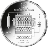 20-Euro-Sammlermünze - 400 Jahre Rechenmaschine von Wilhelm Schickard