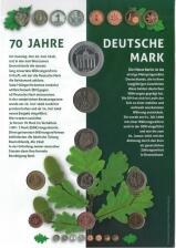Kursmünzen 70 Jahre D-Mark