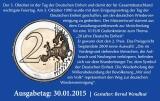 2-Euro-Coin-Card "25 Jahre Deutsche Einheit"