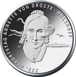 20 € „225. Geburtstag von Annette von Droste-Hülshoff“