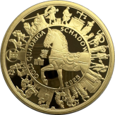 Gold Quadriga 2025 1/4 Unze