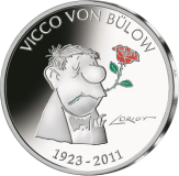 20-Euro-Silbermünze - 100. Geburtstag von Vicco von Bülow (Loriot)