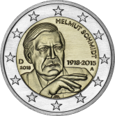 2-Euro-Coin-Card 'Helmut Schmidt'