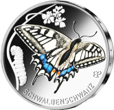5 Euro Münze „Schwalbenschwanz“