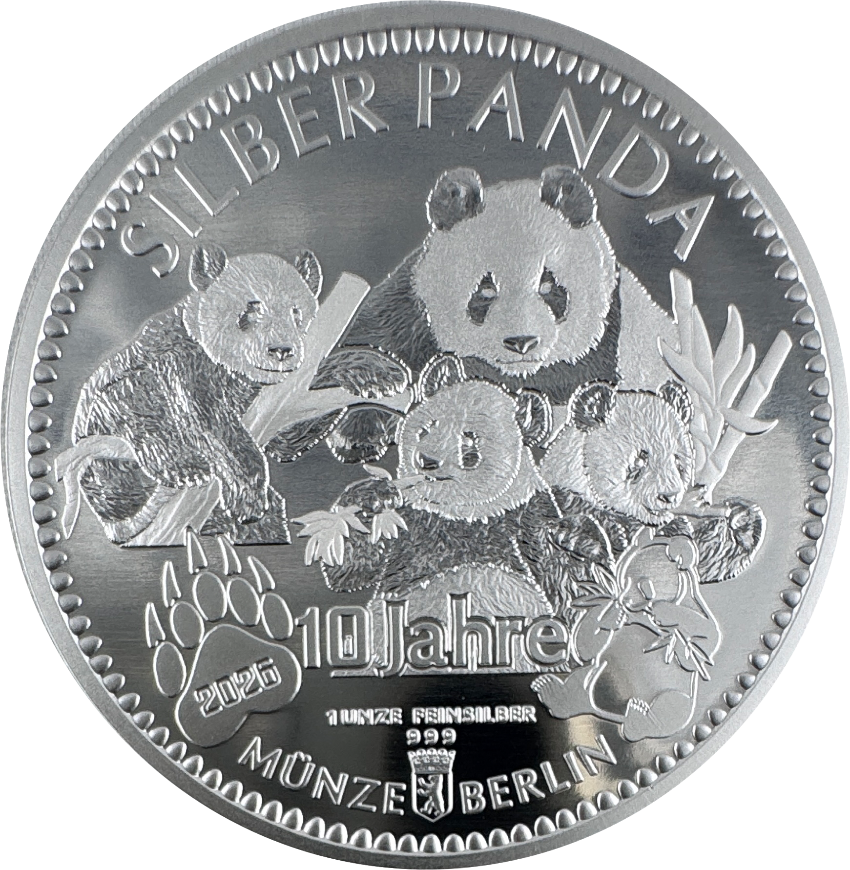 Silber Panda 2026 1 Unze