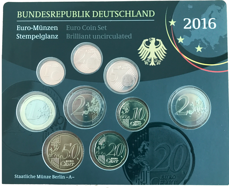 Kursmünzsatz 2016