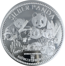 Silber Panda 2026 1/2 Unze