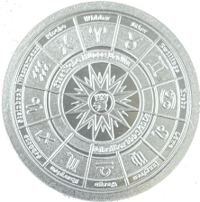 Sternzeichen - Krebs - 1/20 Unze 999 Feinsilber &ndash;