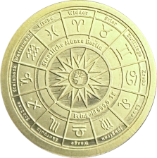 Sternzeichen-Coin Card mit 1 g Feingold &ndash; Jungfrau