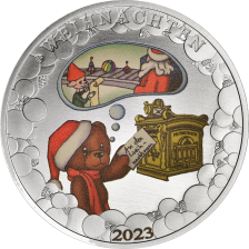 Weihnachten 2023 Sonderedition - Weihnachtsb&auml;r mit Weihnachtspost
