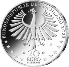 20-Euro-Silbermünze - Hans im Glück