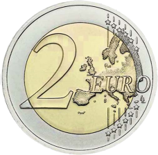 2-Euro Münze 1275 Geb. Karl der Große 2023